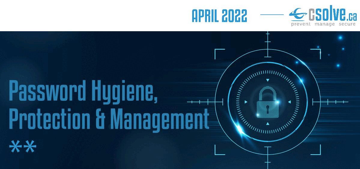 April Newsletter 🔓 Password Protection | Compu-SOLVE Technologies